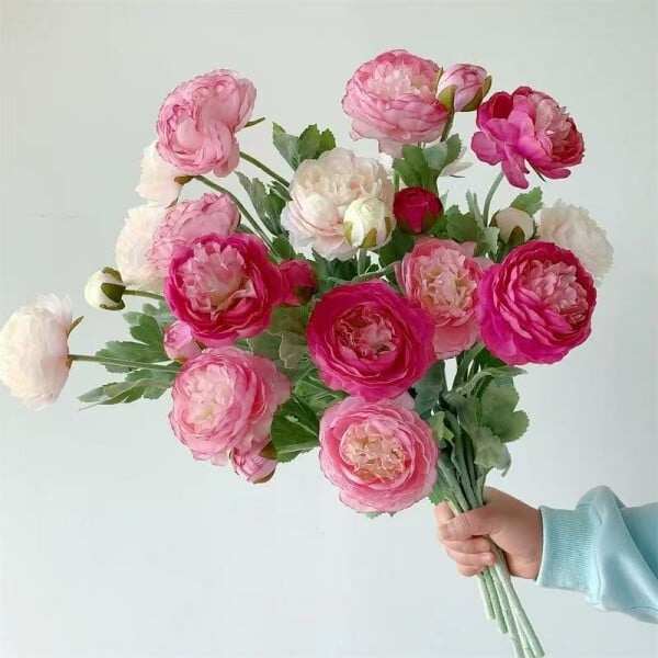 Lifelike Luxury Peony Flowers – No Watering, No Wilting, Just Lasting Beauty!