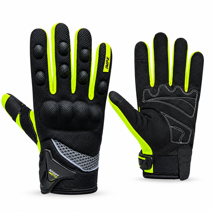 AirFlow Protective Motorcycle Riding Gloves with Touchscreen