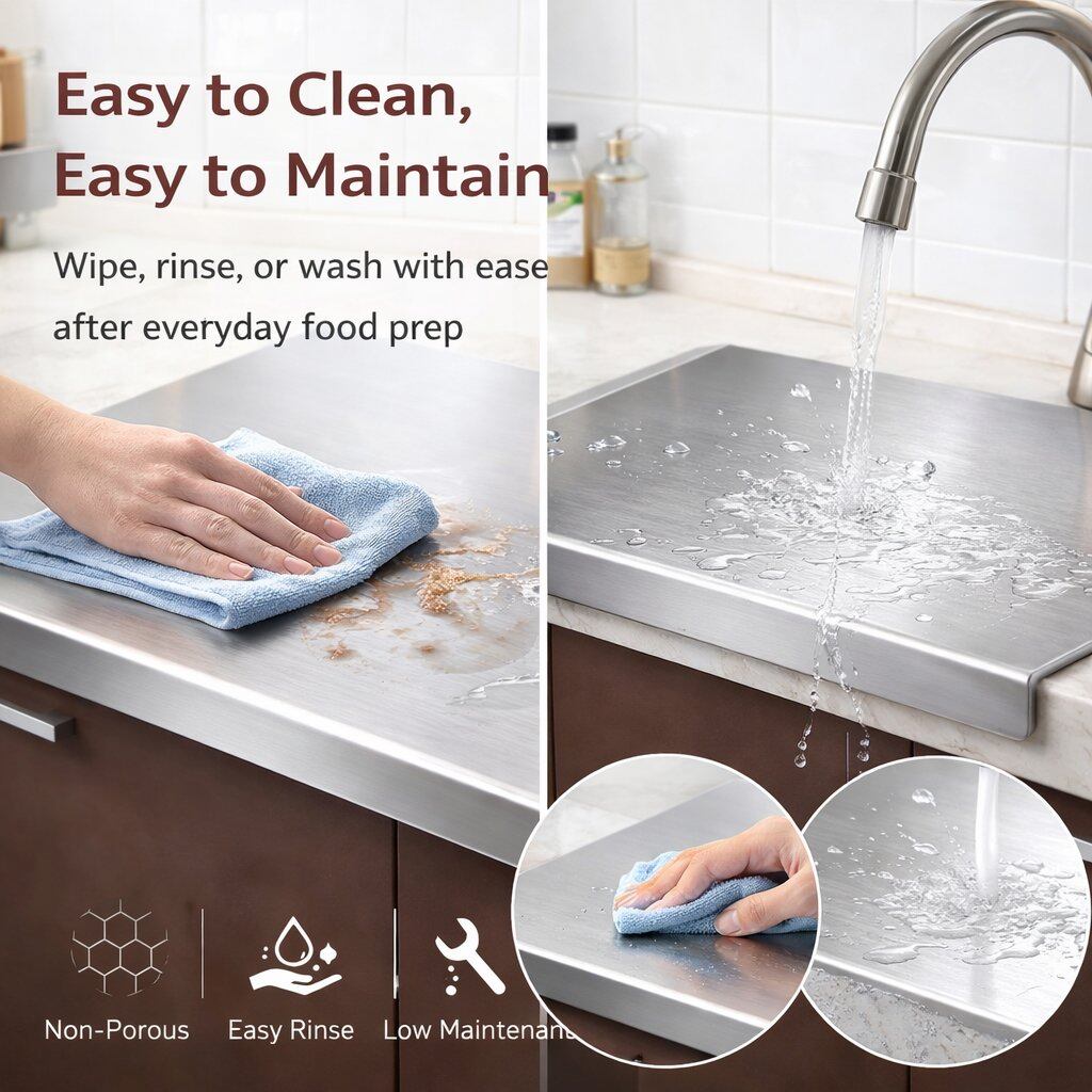 Stainless Steel Cutting Board– The Cleaner, Stronger Upgrade Your Kitchen Needs
