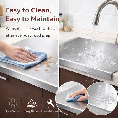 Stainless Steel Cutting Board– The Cleaner, Stronger Upgrade Your Kitchen Needs