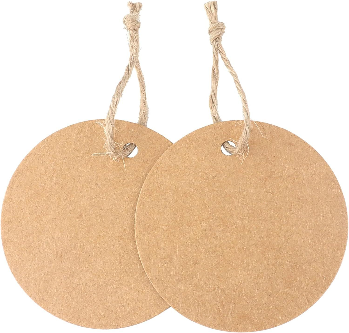 Kraft paper tag blank round paper card halloween christmas thanksgiving black card white card handmade label