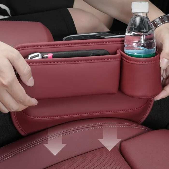 🔥 Keep Your Essentials Within Reach with the Car Seat Gap Organizer