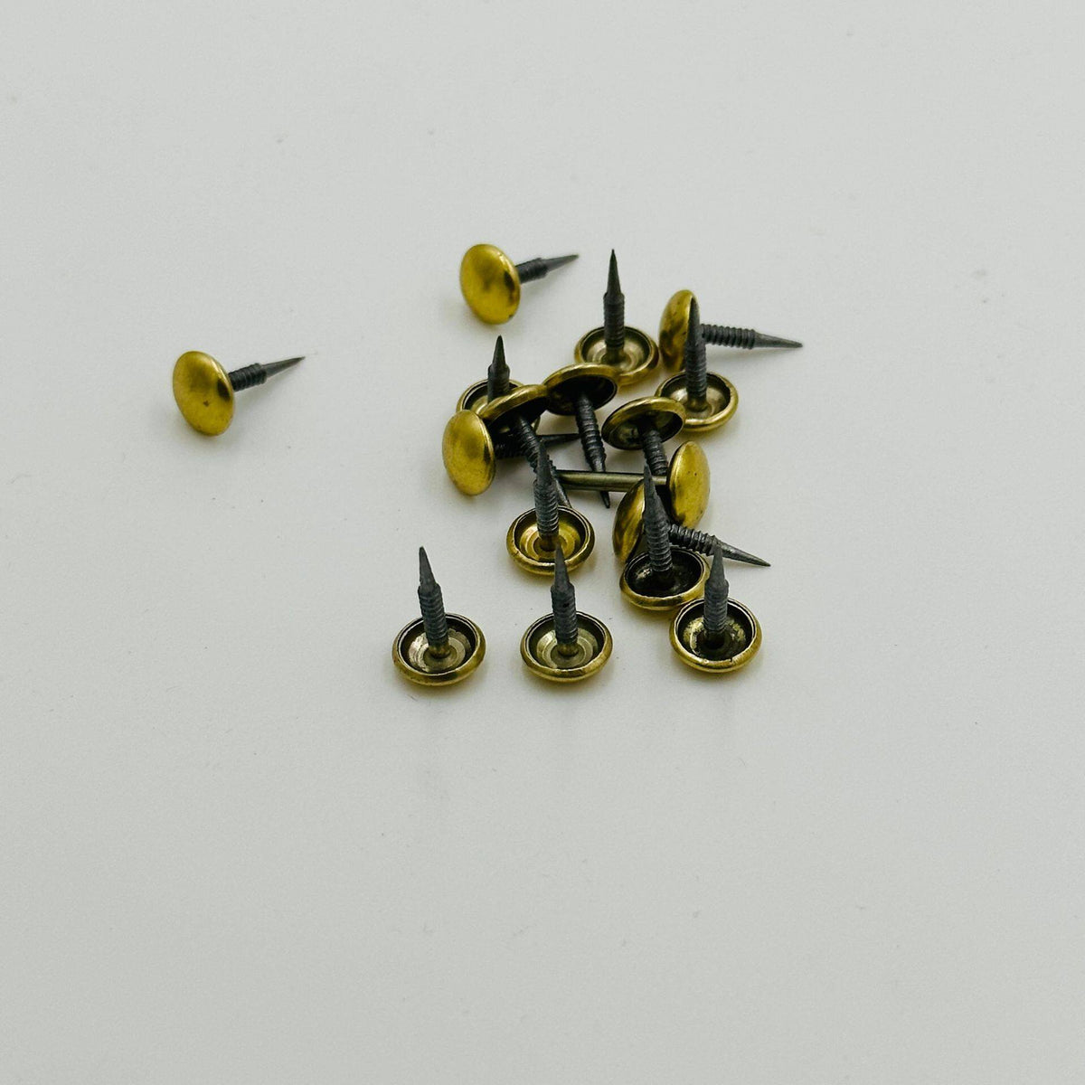 Round Head Nails, Large Head Nails, Sofa Nails, Antique Copper Nails, Carpentry Nails, Door Nails, Bed Stool Chair Furniture Decorative Nails 500pcs