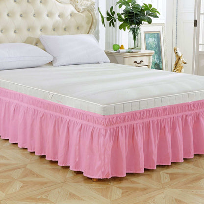 Adjustable Elastic Belt Drop Bed Skirt