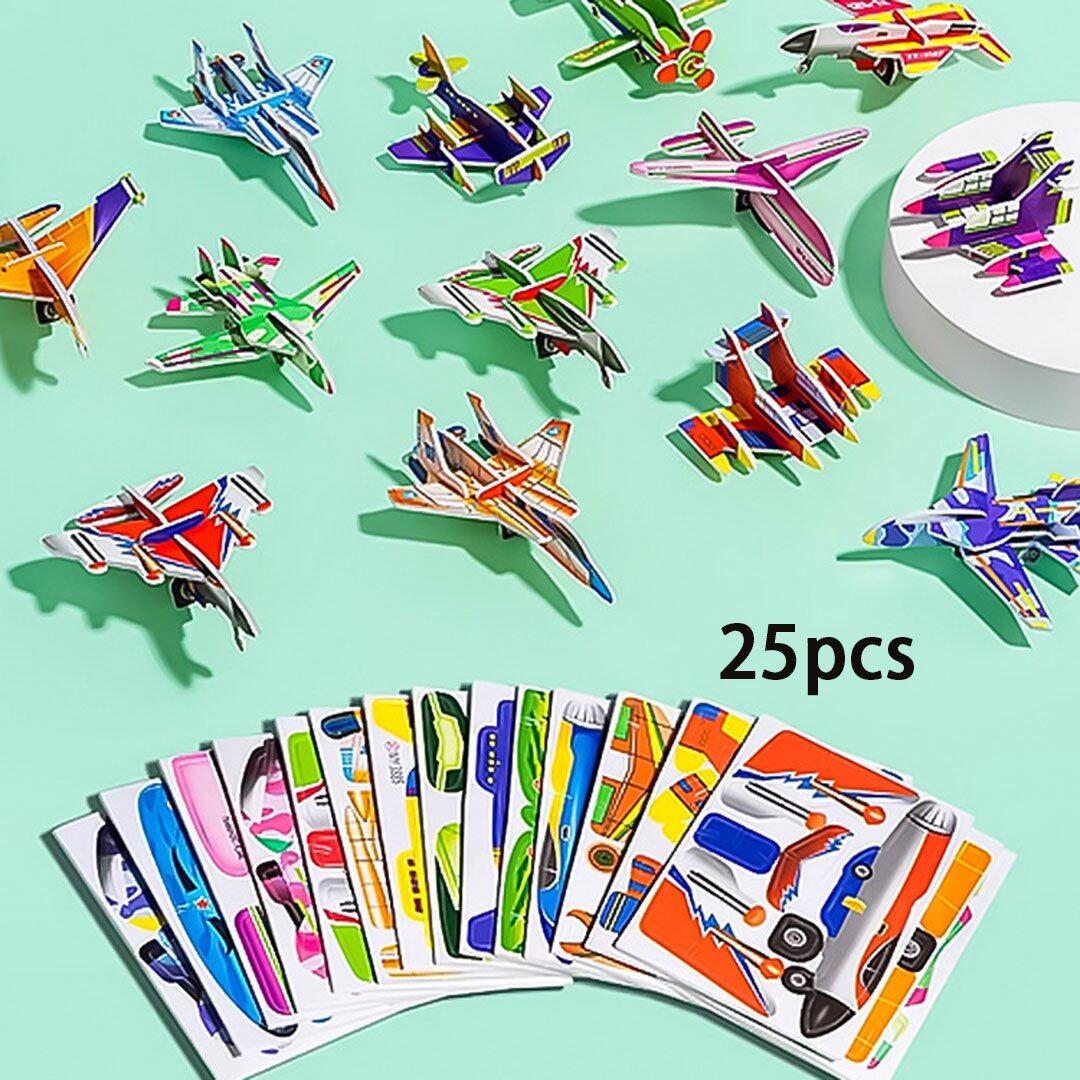 Educational 3D Cartoon Puzzle