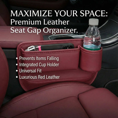 🔥 Keep Your Essentials Within Reach with the Car Seat Gap Organizer