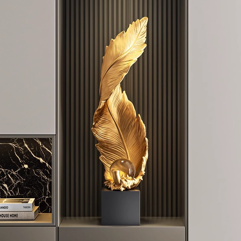 Feather Art Entrance Hall Decor