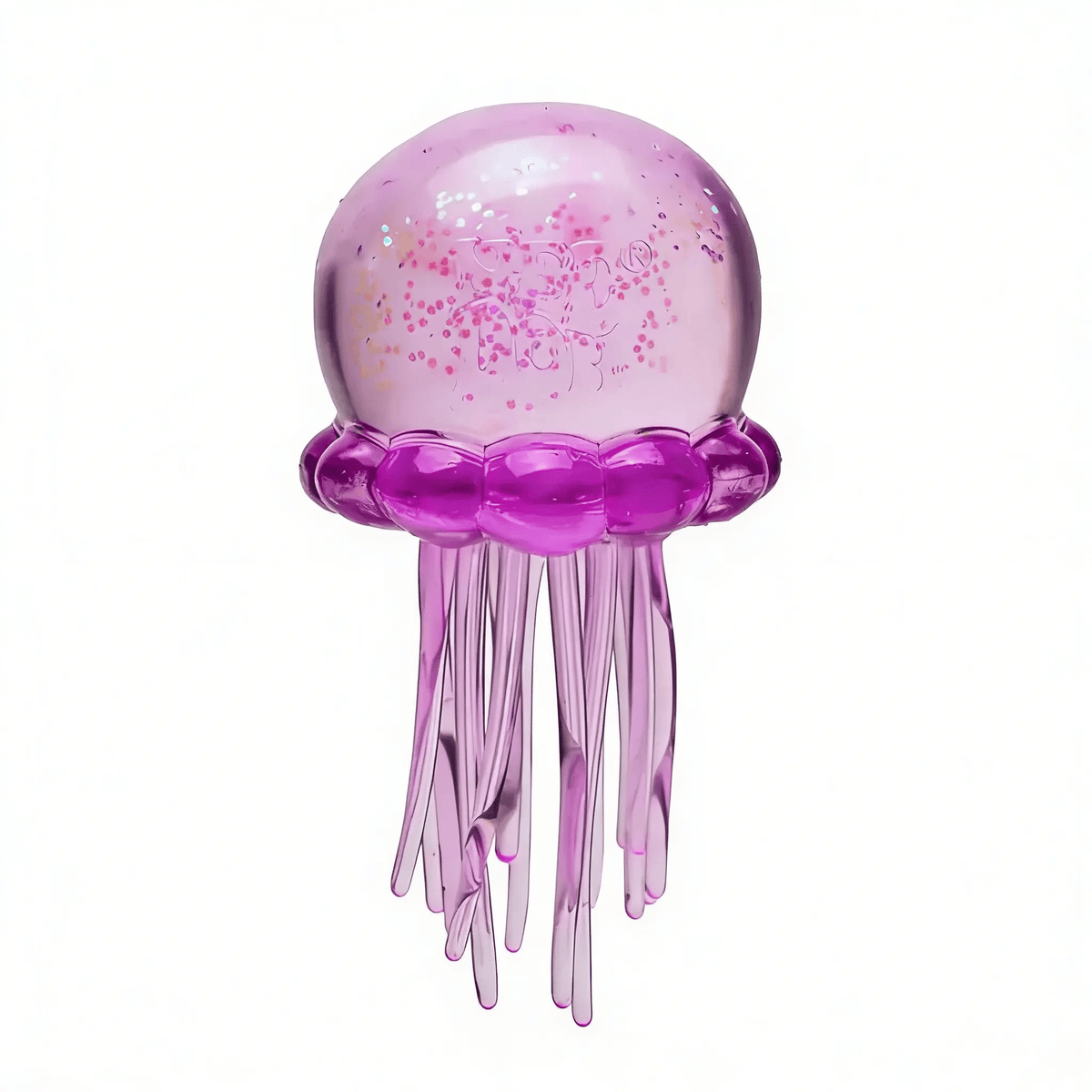Cute Glitter Jellyfish Squishy - Basket Stuffer for Kids🎁