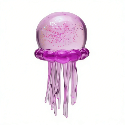 Cute Glitter Jellyfish Squishy - Basket Stuffer for Kids🎁