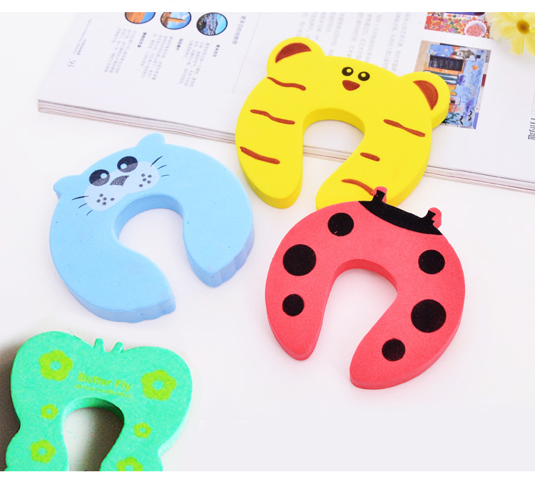 Children's Bao'an full anti-pinch hand door card door stop door plug baby door stop protection cartoon animal-shaped door stop