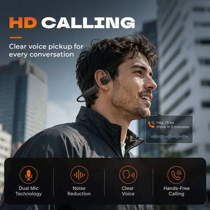 🔥8MP AI Camera Bone Conduction Headphones – Premium High-Fidelity Audio, EIS Video Stabilization, 160+ Language Translation, IP54 Waterproof Headset for Outdoor Vlogging & Sports.