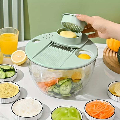 Large Capacity Multi-Function Salad Spinner