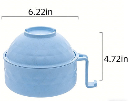Microwave Lamian Noodles Pot Set 🍜 | With Handle, Spoon, Chopsticks, Fork | Perfect for Dorms, Apartments & Gifts 🎁