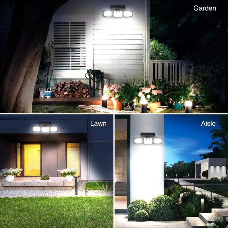 🎁Hot Sale 🔥Adjustable Motion Sensor Solar Lumina Lights