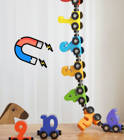 Magnetic Number Train Set