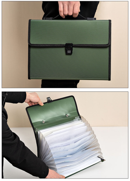 Source factory wholesale A4 Portable Organ bag student examination paper folder file bag bill folder briefcase