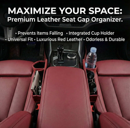 🔥 Keep Your Essentials Within Reach with the Car Seat Gap Organizer