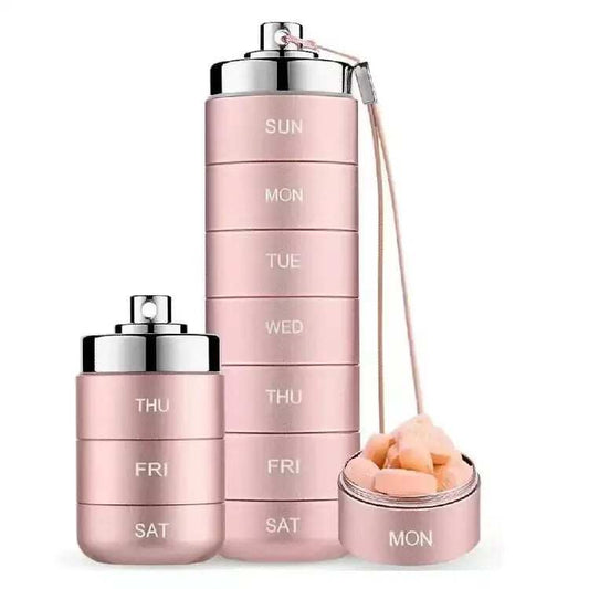 Metal Travel Pill Organizer