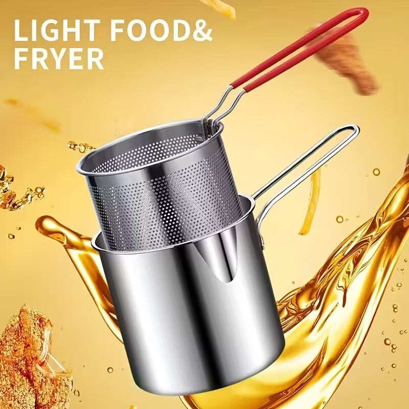 🍟🍳Exclusive offer for our fans! Limited-time low price!🎁Household stainless steel fryer