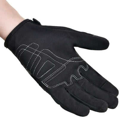 Carbon Fiber Motorcycle Gloves – Kevlar Stitch. ESA Padding & Touchscreen