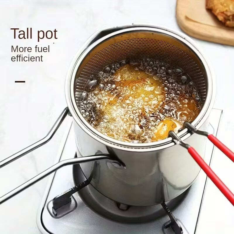 🍟🍳Exclusive offer for our fans! Limited-time low price!🎁Household stainless steel fryer