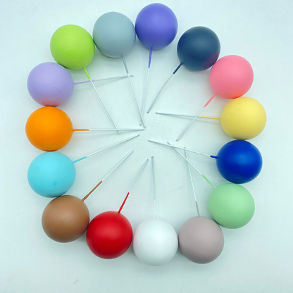 Popular Cake Decoration Super Hard Gold Ball Silver Ball Foam Ball Macron Frosted Christmas Ball Mixed Pack