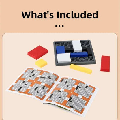 Logic Puzzle Brain Teaser Game for Kids & Adults, 88 Challenging Levels