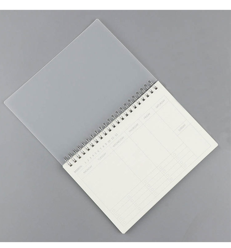Kraft paper note pad pp notepad thickened daily coil book daily bookkeeping