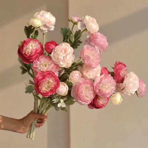 Lifelike Luxury Peony Flowers – No Watering, No Wilting, Just Lasting Beauty!