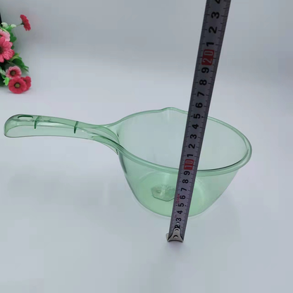 Factory supply plastic transparent water scoop can be hung water scoop thick not easy to break Crystal Scoop