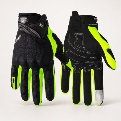 AirFlow Protective Motorcycle Riding Gloves with Touchscreen