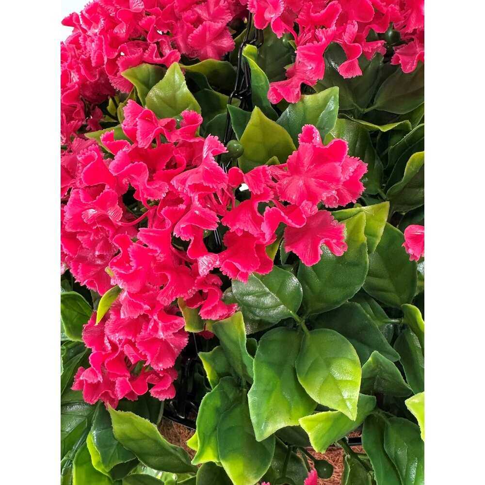 Faux Crepe Myrtle Hanging Baskets – 2 Pack Artificial Flower Decor for Outdoor & Indoor 🌸