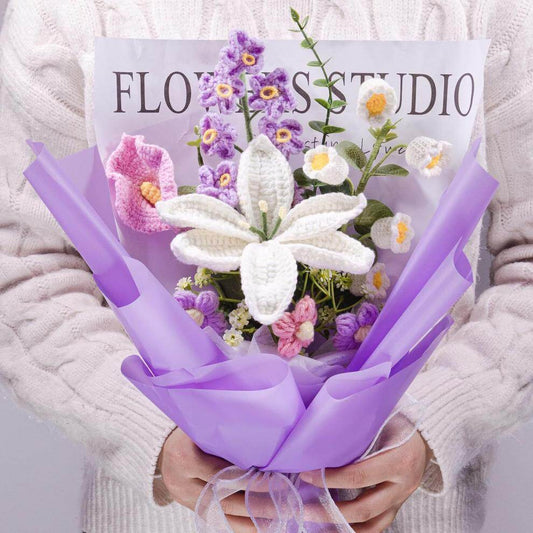 Give Mom a Timeless Gift This Mother’s Day – A Handcrafted, Forever Blooming Crochet Flower Bouquet🌸💖