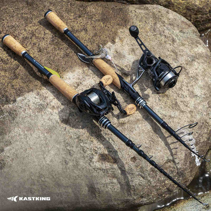 Professional FishingRod and Reel Combo Set