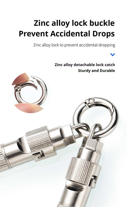 Mobile phone lanyard data cable