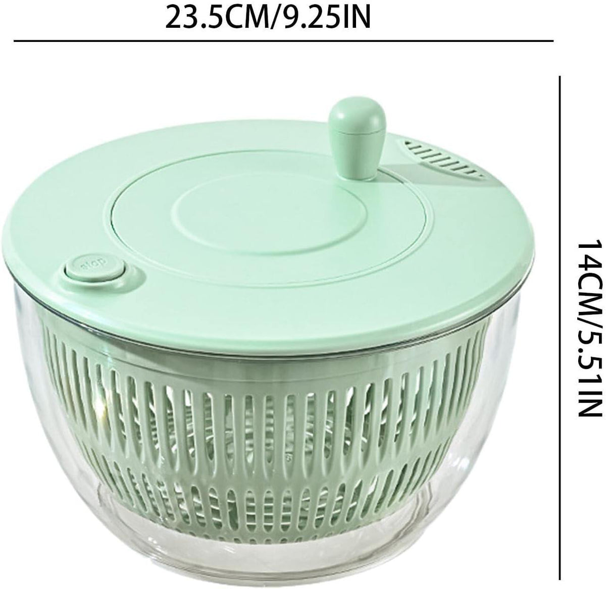 Large Capacity Multi-Function Salad Spinner