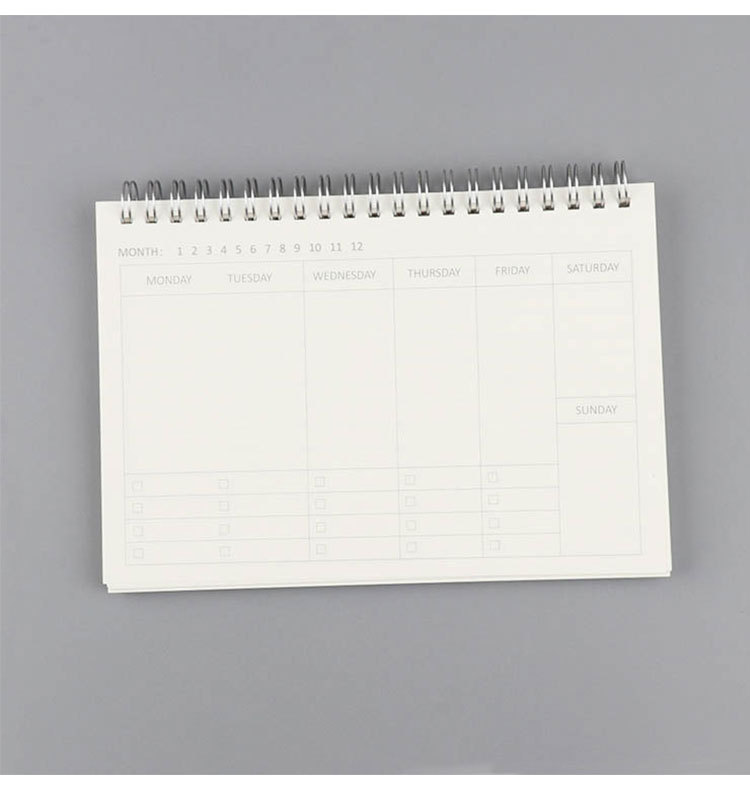 Kraft paper note pad pp notepad thickened daily coil book daily bookkeeping