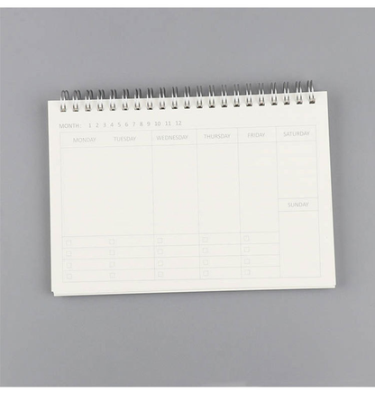 Kraft paper note pad pp notepad thickened daily coil book daily bookkeeping