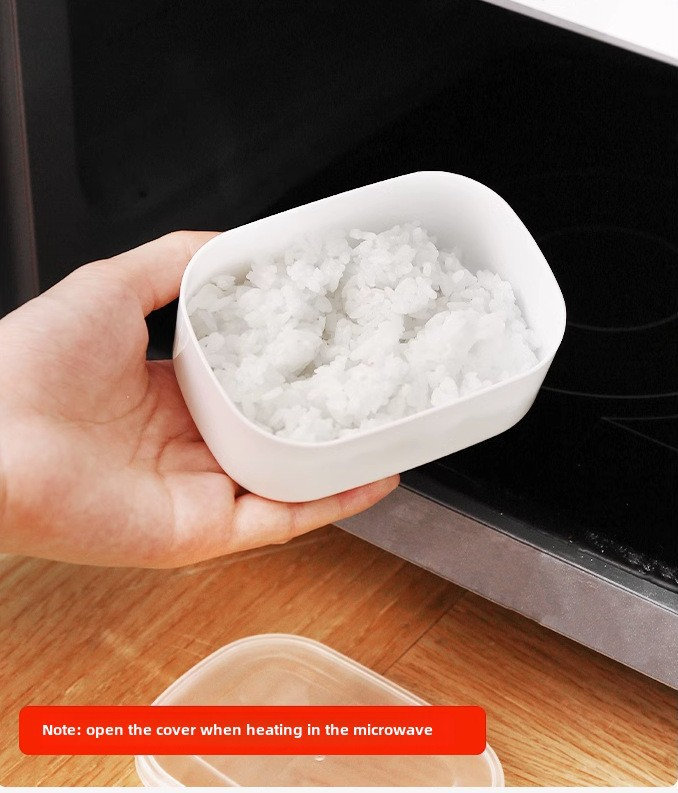 Brown rice sub-packaging frozen boxed multi-grain lunch box fat-reducing meal quantitative small lunch box crisper refrigerator storage box