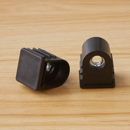 M8 nut inner plug 25 square side female 30 square side Female Factory wholesale drying rack accessories barbecue rack accessories 100pcs