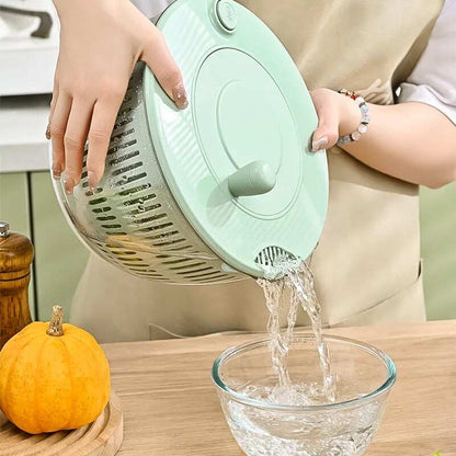 Large Capacity Multi-Function Salad Spinner