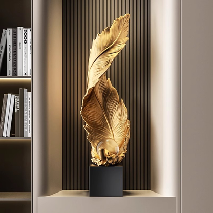 Feather Art Entrance Hall Decor