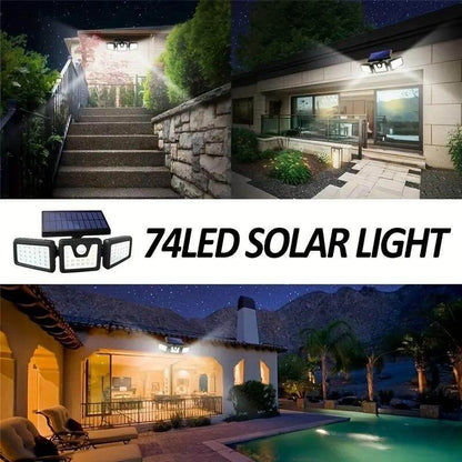 🎁Hot Sale 🔥Adjustable Motion Sensor Solar Lumina Lights