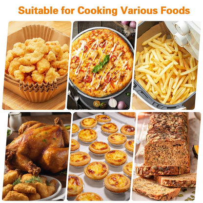 200Pcs Square Disposable Air Fryer Paper Liners