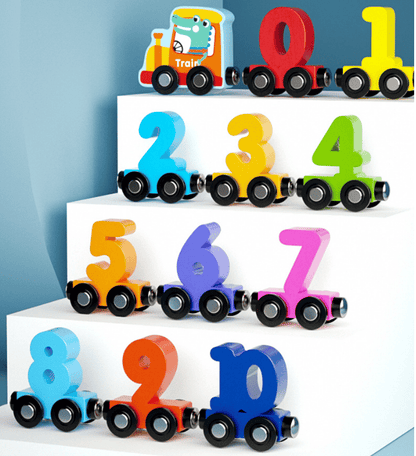 Magnetic Number Train Set