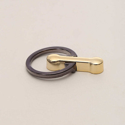 European Style Drawer Single Hole Handle Wardrobe Cabinet Ancient Copper Pull Ring Handle Chinese Antique Simple Hanging Ring Cabinet Door Handle 30pcs