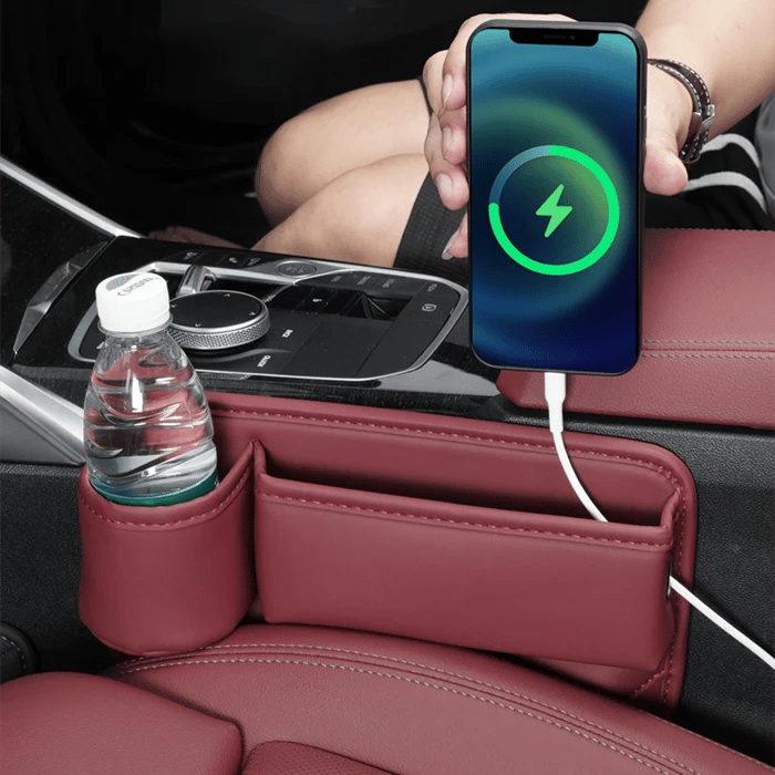 🔥 Keep Your Essentials Within Reach with the Car Seat Gap Organizer