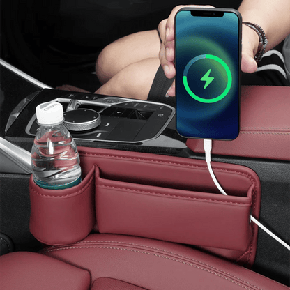 🔥 Keep Your Essentials Within Reach with the Car Seat Gap Organizer