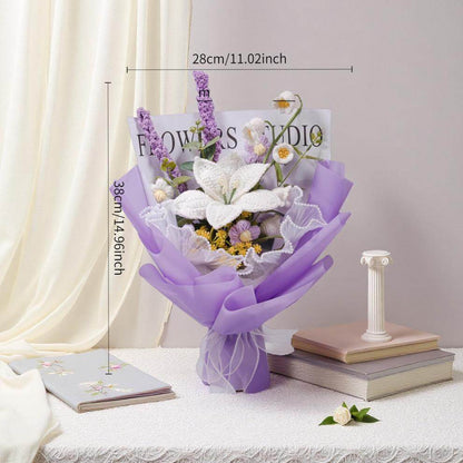Give Mom a Timeless Gift This Mother’s Day – A Handcrafted, Forever Blooming Crochet Flower Bouquet🌸💖
