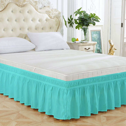 Adjustable Elastic Belt Drop Bed Skirt